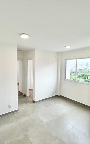 Apartamento à venda com 40m², 2 quartos e sem vaga Apartamento à venda com 40m², 2 quartos e sem vagaSala/Cozinha