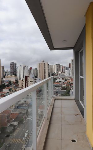 Apartamento para alugar com 49m², 1 quarto e 1 vagaSacada da Sala