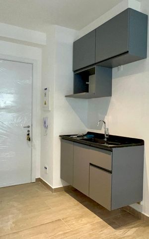 Apartamento à venda com 27m², 1 quarto e sem vaga Apartamento à venda com 27m², 1 quarto e sem vagaSala