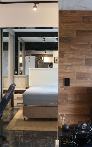 Apartamento à venda com 45m², 1 quarto e 1 vagaSala