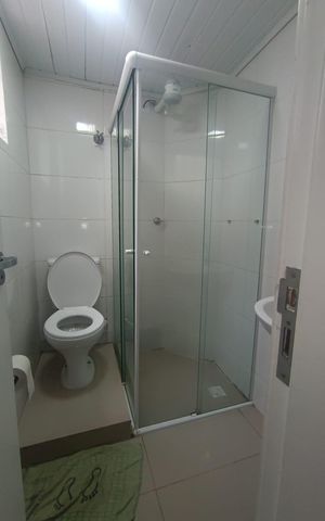 Studio para alugar com 30m², 1 quarto e sem vaga Studio para alugar com 30m², 1 quarto e sem vagaBanheiro