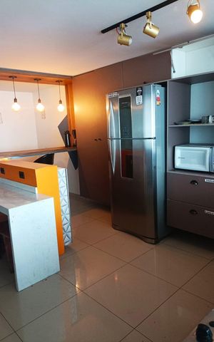 Studio para alugar com 30m², 1 quarto e sem vaga Studio para alugar com 30m², 1 quarto e sem vagaCozinha