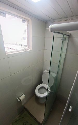 Studio para alugar com 30m², 1 quarto e sem vaga Studio para alugar com 30m², 1 quarto e sem vagaBanheiro