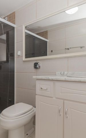 Apartamento para alugar com 50m², 1 quarto e 1 vaga Apartamento para alugar com 50m², 1 quarto e 1 vagaBanheiro