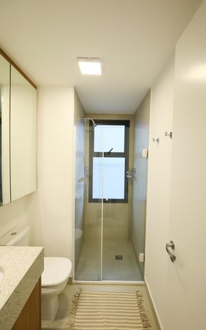 Apartamento à venda com 86m², 3 quartos e 1 vaga Apartamento à venda com 86m², 3 quartos e 1 vagaBanheiro Social