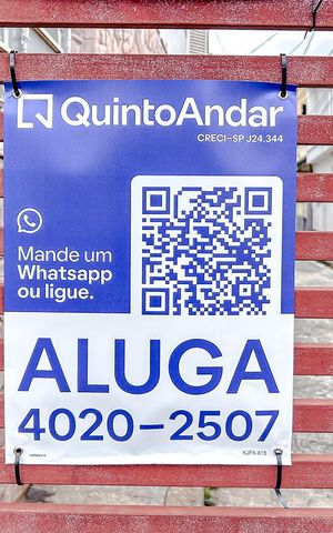 Casa para alugar com 100m², 2 quartos e 1 vagaPlaquinha