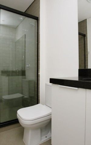 Apartamento para alugar com 22m², 1 quarto e sem vaga Apartamento para alugar com 22m², 1 quarto e sem vagaBanheiro