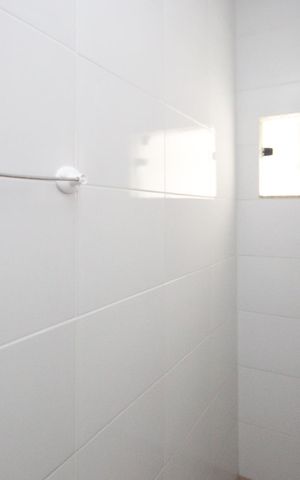 Casa para alugar com 80m², 2 quartos e sem vaga Casa para alugar com 80m², 2 quartos e sem vagaBanheiro da Suíte 1