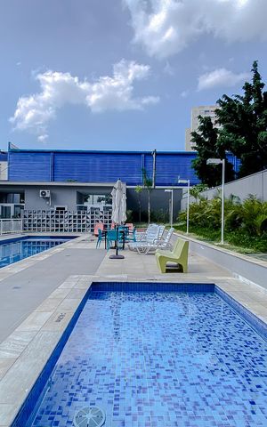 Apartamento para alugar com 39m², 2 quartos e sem vagaÁrea comum - Piscina
