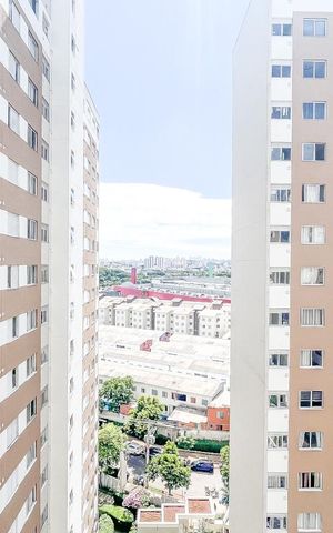 Apartamento à venda com 44m², 2 quartos e sem vaga Apartamento à venda com 44m², 2 quartos e sem vagaVista do Quarto 2