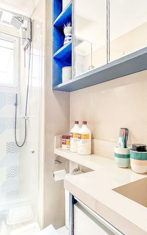 Apartamento à venda com 44m², 2 quartos e sem vaga Apartamento à venda com 44m², 2 quartos e sem vagaBanheiro