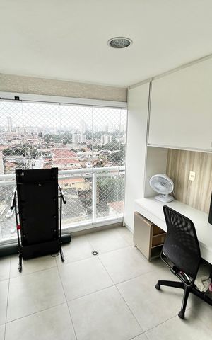 Apartamento à venda com 74m², 2 quartos e 1 vaga Apartamento à venda com 74m², 2 quartos e 1 vagaVaranda Quarto Suíte