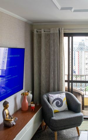 Apartamento à venda com 104m², 3 quartos e 2 vagas Apartamento à venda com 104m², 3 quartos e 2 vagasSala