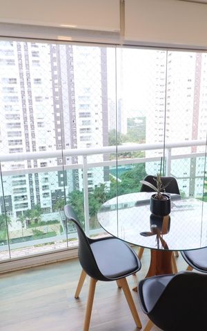 Apartamento à venda com 137m², 3 quartos e 2 vagasVaranda