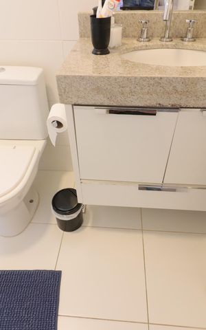 Apartamento à venda com 137m², 3 quartos e 2 vagasBanheiro da Suíte 3