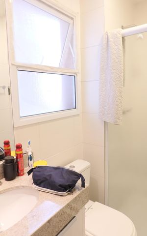 Apartamento à venda com 137m², 3 quartos e 2 vagasBanheiro da Suíte 2
