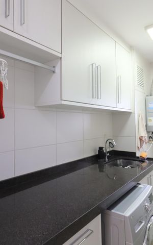 Apartamento à venda com 137m², 3 quartos e 2 vagasÁrea de Serviço