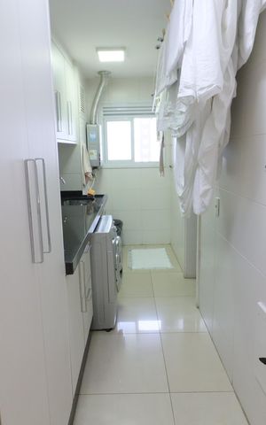 Apartamento à venda com 137m², 3 quartos e 2 vagasÁrea de Serviço