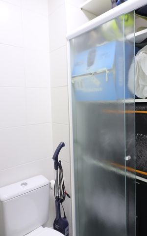Apartamento à venda com 137m², 3 quartos e 2 vagasBanheiro de serviço