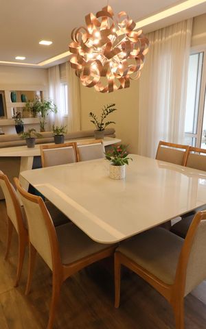 Apartamento à venda com 137m², 3 quartos e 2 vagasSala