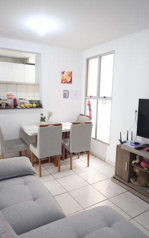 Apartamento à venda com 44m², 2 quartos e 1 vagaSala