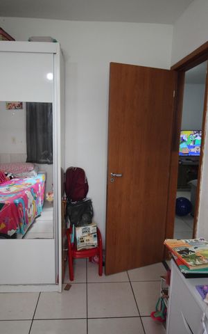 Apartamento à venda com 44m², 2 quartos e 1 vagaQuarto 1