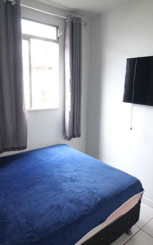 Apartamento à venda com 44m², 2 quartos e 1 vagaQuarto 2