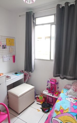 Apartamento à venda com 44m², 2 quartos e 1 vagaQuarto 1
