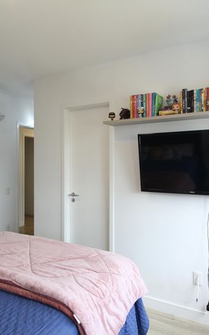 Apartamento à venda com 160m², 4 quartos e 3 vagasQuarto 2