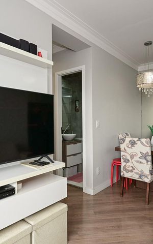 Apartamento à venda com 48m², 2 quartos e 1 vagaSala