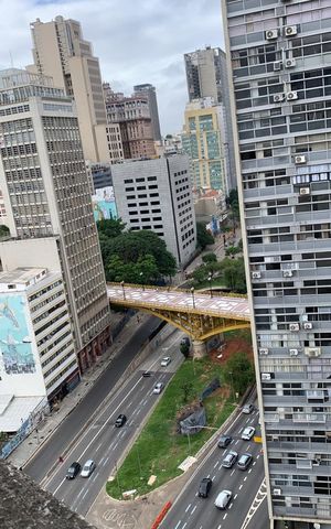 Apartamento à venda com 33m², 1 quarto e sem vagaVista da janela