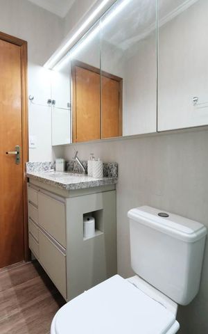 Casa de condomínio à venda com 103m², 2 quartos e 4 vagasSuíte 1