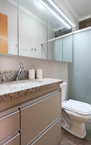 Casa de condomínio à venda com 103m², 2 quartos e 4 vagasSuíte 1