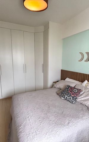 Apartamento à venda com 85m², 3 quartos e 1 vagaQuarto 1