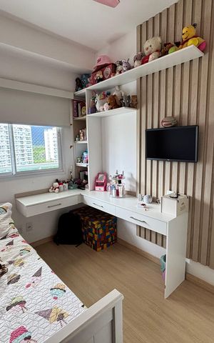 Apartamento à venda com 85m², 3 quartos e 1 vagaQuarto 3