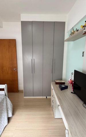 Apartamento à venda com 85m², 3 quartos e 1 vagaQuarto 2