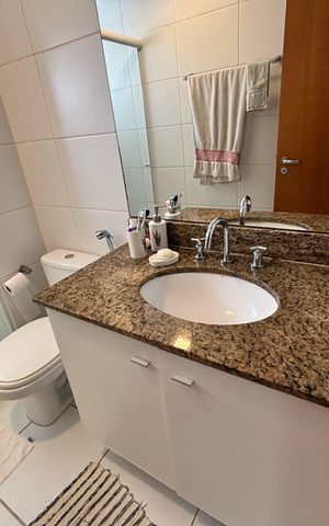 Apartamento à venda com 85m², 3 quartos e 1 vagaBanheiro do Quarto 1
