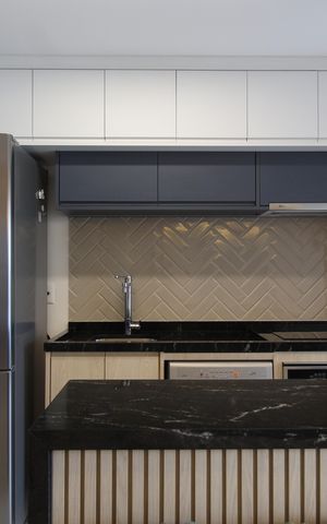 Apartamento à venda com 56m², 2 quartos e 1 vagaCozinha e Área de Serviço