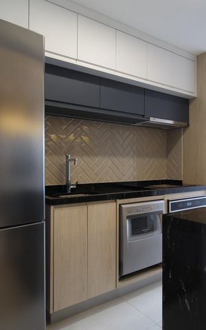 Apartamento à venda com 56m², 2 quartos e 1 vagaCozinha e Área de Serviço