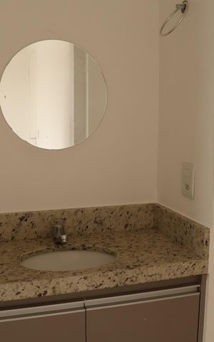 Apartamento para alugar com 80m², 3 quartos e 1 vagaBanheiro do Quarto 1 e 2