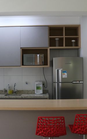 Apartamento à venda com 45m², 1 quarto e 1 vagaCozinha