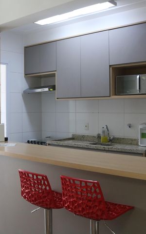 Apartamento à venda com 45m², 1 quarto e 1 vagaCozinha