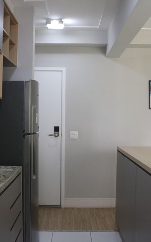 Apartamento à venda com 45m², 1 quarto e 1 vagaCozinha
