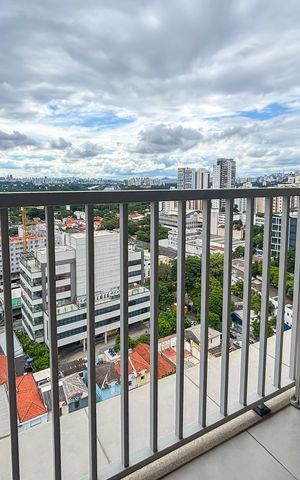 Studio à venda com 28m², 1 quarto e sem vaga