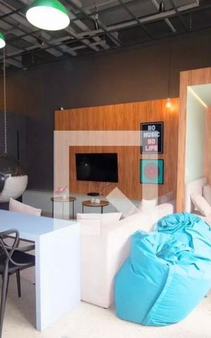 Studio à venda com 28m², 1 quarto e sem vaga