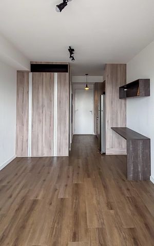 Studio à venda com 28m², 1 quarto e sem vaga