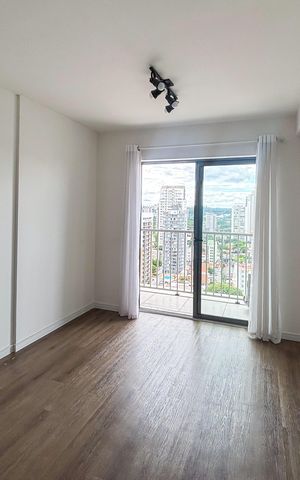 Studio à venda com 28m², 1 quarto e sem vaga