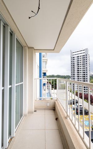 Apartamento à venda com 45m², 1 quarto e 1 vaga Apartamento à venda com 45m², 1 quarto e 1 vagaVaranda