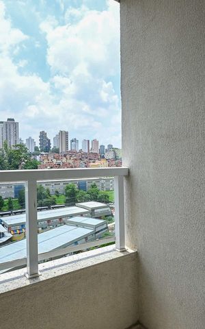 Apartamento à venda com 57m², 2 quartos e 1 vagaVaranda
