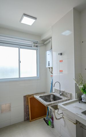 Apartamento à venda com 57m², 2 quartos e 1 vagaÁrea de Serviço